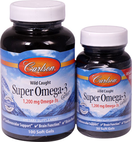 Carlson The Very Finest Fish Oil: Promotes Cardiovascular & Joint Function