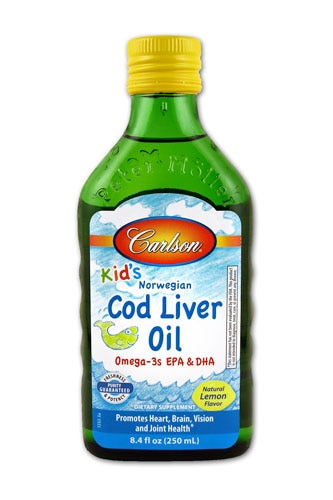 Carlson For Kids Cod Liver Oil -- 8.4 fl oz