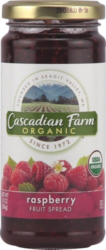 Cascadian Farms Organic Fruit Spread Raspberry -- 10 oz