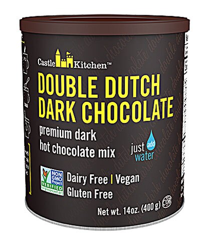 Castle Kitchen Premium Dark Hot Chocolate Mix Double Dutch Dark Chocolate -- 14 oz