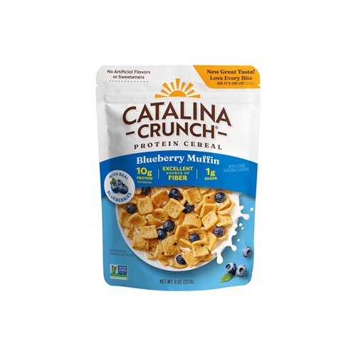 Catalina Crunch Catalina Crunch Pairings Keto Friendly Cereal Blueberry Muffin with Blueberries
