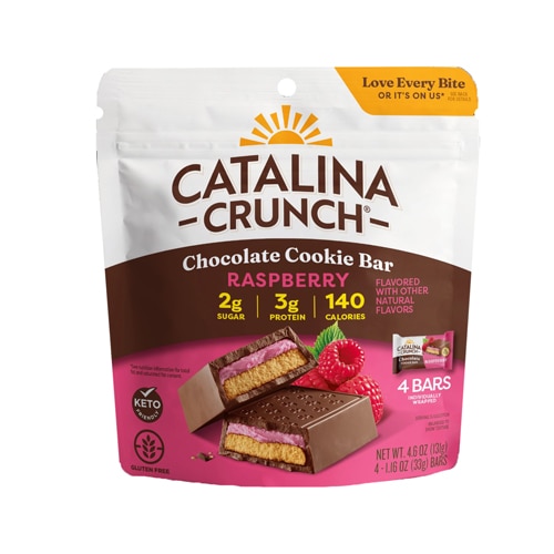 Catalina Crunch Chocolate Cookie Bars Raspberry