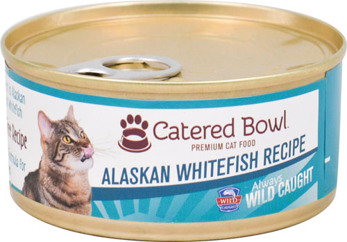 Catered Bowl Always Wild Caught Premium Cat Food Alaskan Whitefish Recipe -- 5.5 oz