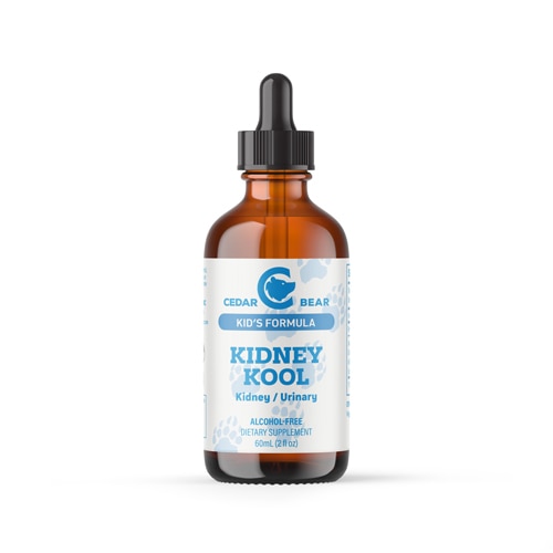 Cedar Bear Kid's Formula Kidney Kool Kidney Urinary Herbal Supplement
