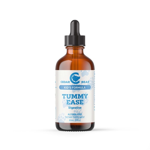 Cedar Bear Kid's Formula Tummy Ease Digestive Herbal Supplement