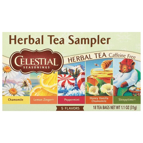 Celestial Seasonings Herbal Tea Sampler Assorted