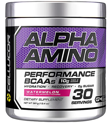 Cellucor Alpha Amino Performance BCAAs Watermelon -- 30 Servings