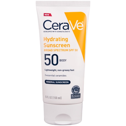 CeraVe Hydrating Mineral SPF 50 -- 5 fl oz Vitacost