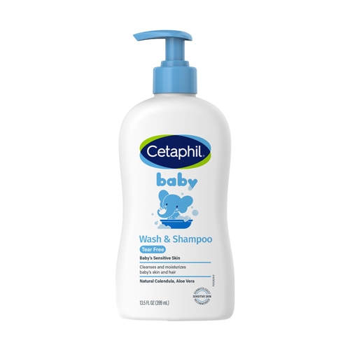Cetaphil Baby Wash And Shampoo Sensitive Skin Light Scent