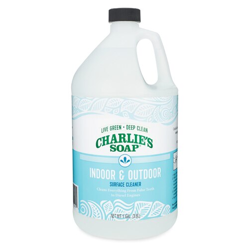 Charlie's Soap Indoor-Outdoor Surface Cleaner Concentrated -- 128 fl oz