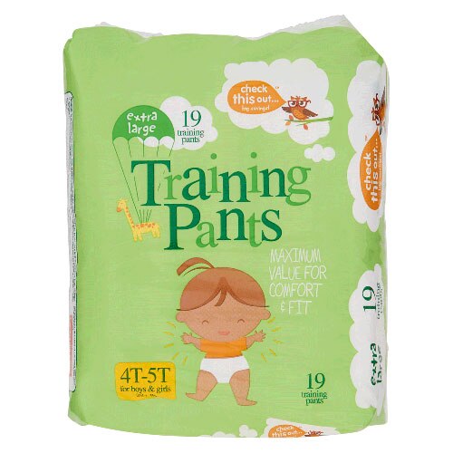 Check This Out Extra Large Training Pants—Size 4T-5T -- 19 Pants