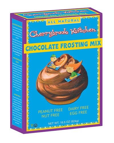 Cherrybrook Kitchen All Natural Frosting Mix Gluten Free Chocolate -- 10.5 oz