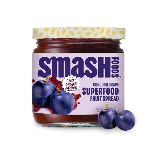 Chia Smash Vegan Superfood Keto Jam Concord Grape