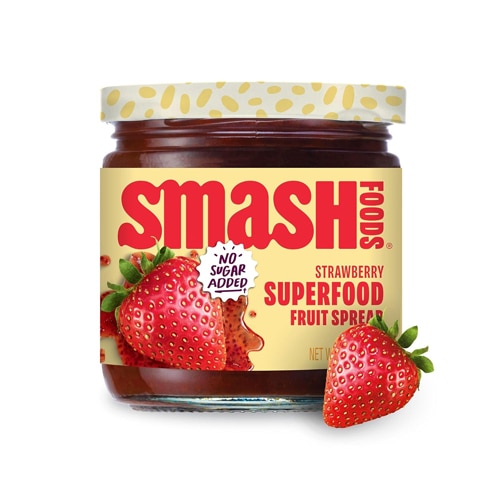 Chia Smash Vegan Superfood Keto Jam Strawberry