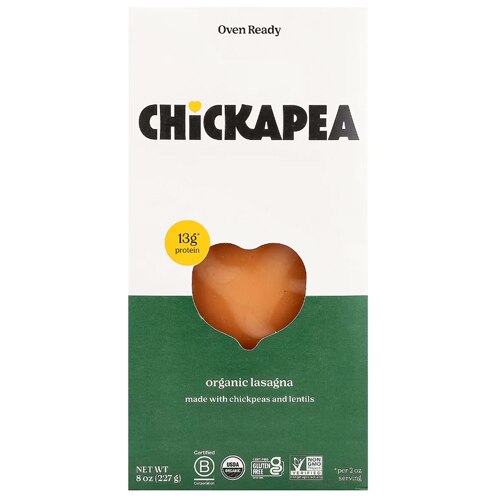 Chickapea Non-GMO Organic Lasagne Pasta