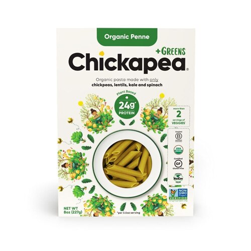 Chickapea Non-GMO Organic Penne Pasta -- 8 oz