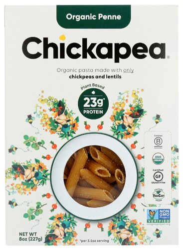 Chickapea Organic Penne Pasta
