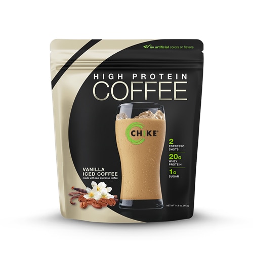 Chike Nutrition High Protein Iced Coffee Vanilla -- 14.6 oz