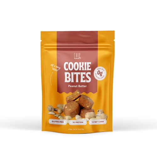ChipMonk Keto Cookie Bites Peanut Butter
