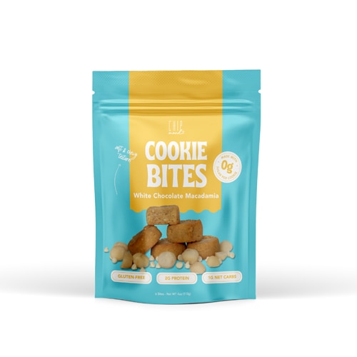 ChipMonk Keto Cookie Bites White Chocolate Macadamia