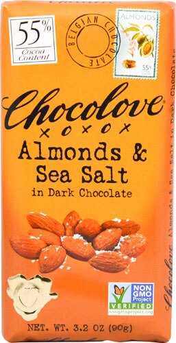 Chocolove Dark Chocolate Bar Almonds & Sea Salt