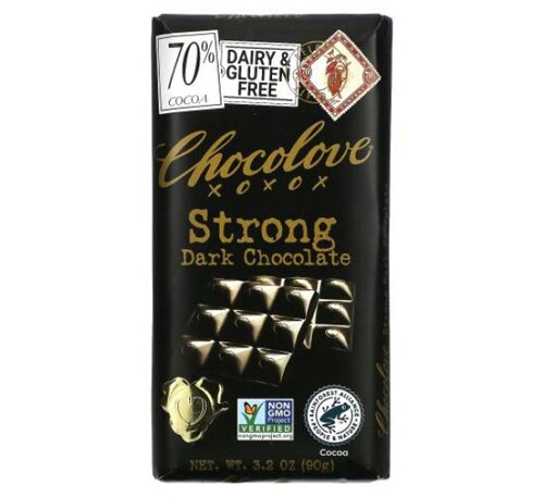Chocolove Dark Chocolate Bar Strong