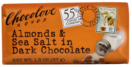 Chocolove Mini Dark Chocolate Bar Almonds & Sea Salt