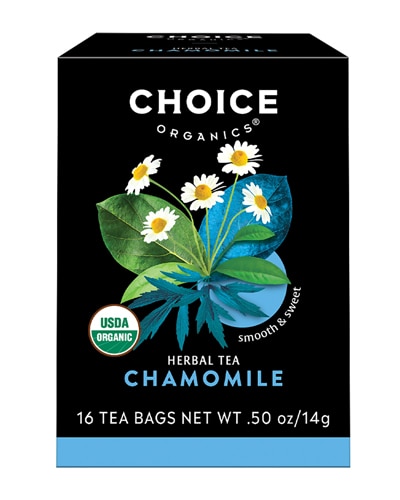 Choice Organics Chamomile Herbal Tea -- 16 Tea Bags