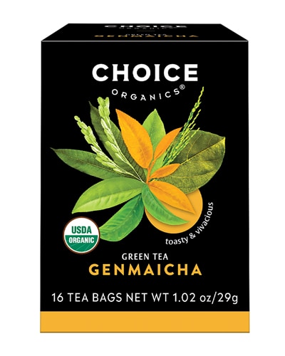 Choice Organics Green Tea Genmaicha -- 16 Tea Bags
