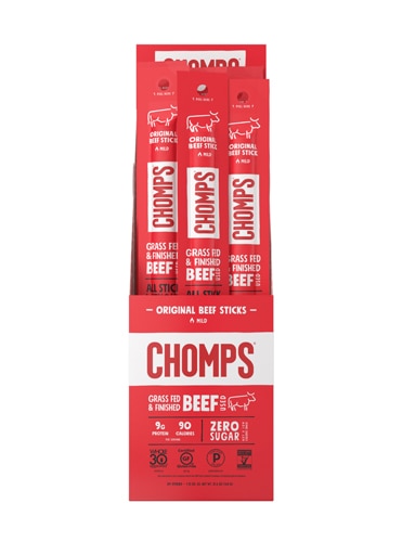 Chomps Grass Fed Beef Snack Stick Original