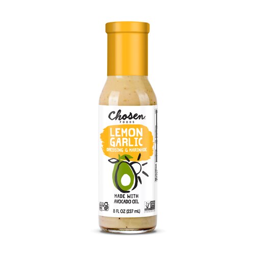 Chosen Foods Gluten Free Lemon Garlic Dressing -- 8 oz