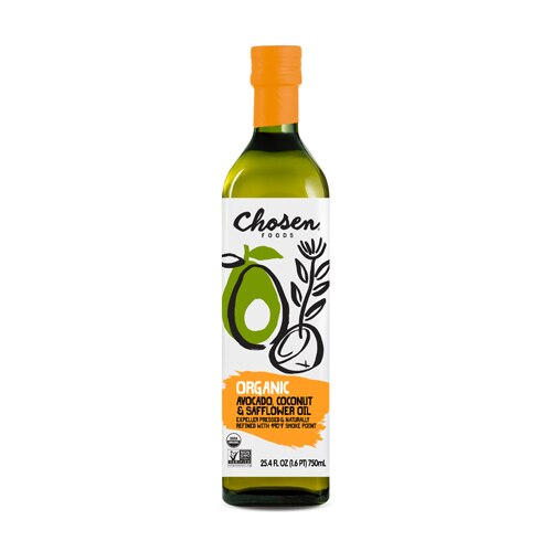 Chosen Foods Organic Avocado Coconut & Safflower Oil -- 25.4 fl oz
