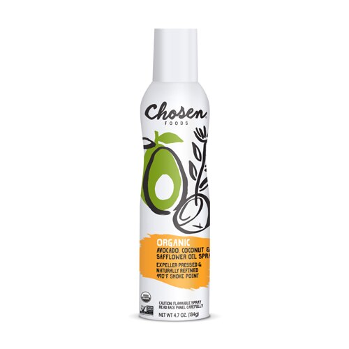 Chosen Foods Organic Avocado Coconut & Safflower Oil Spray -- 4.7 fl oz