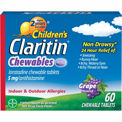 Claritin Children's Chewables Grape