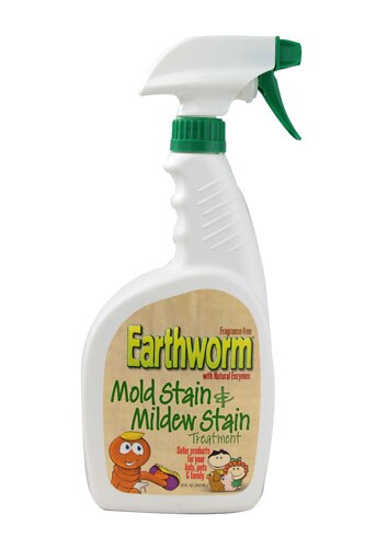 Clean Earth Brands Earthworm Mold &amp; Mildew Stain Treatment -- 22 fl oz