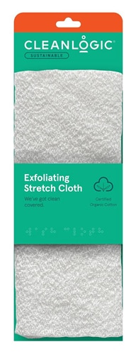 Cleanlogic Exfoliating Stretch Wash Cloth