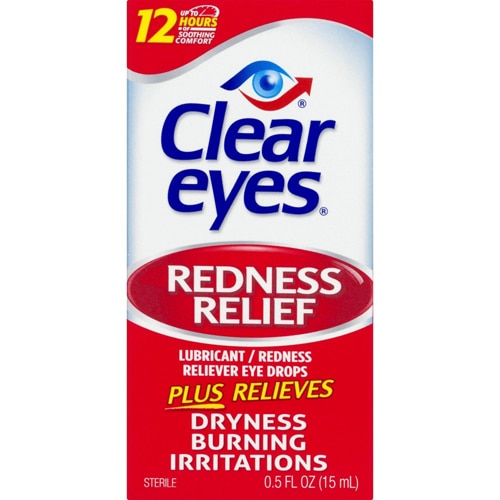 Clear Eyes Redness Relief Eye Drops -- 0.5 fl oz