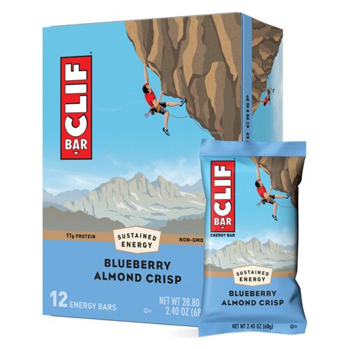 Clif Bar Non-GMO Energy Bars Blueberry -- 12 Bars