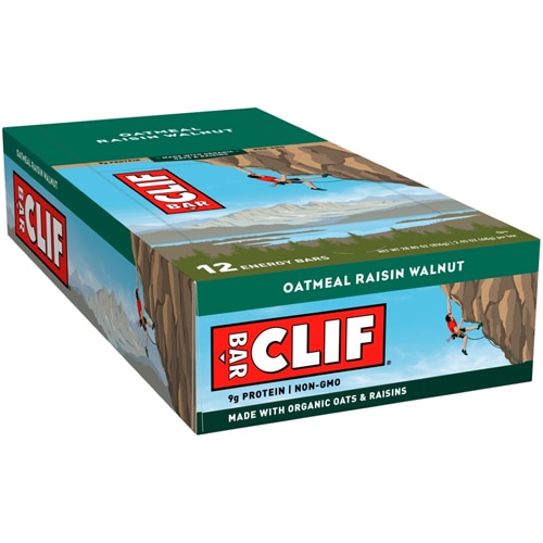 Clif Non-GMO Energy Bars Oatmeal Raisin Walnut