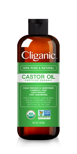 Cliganic Organic Castor Oil 16 fl oz