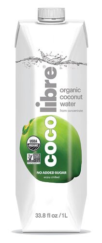 Coco Libre Pure Organic Coconut Water -- 33.8 fl oz