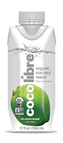 Coco Libre Pure Organic Coconut Water Unflavored -- 11 fl oz