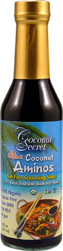 Coconut Secret Coconut Aminos Soy-Free Seasoning Sauce
