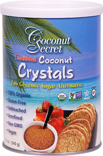 Coconut Secret Raw Coconut Crystals -- 12 oz
