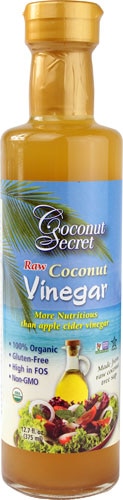 Coconut Secret Organic Raw Coconut Vinegar -- 12.7 fl oz
