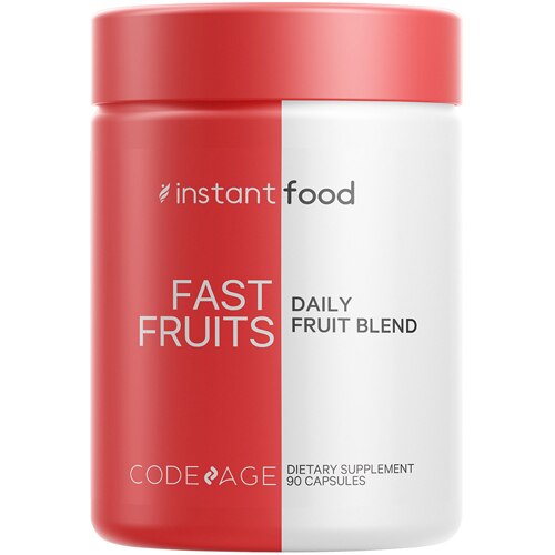 Codeage Daily Fruit Supplements - 90 Fruits Capsules - Whole Food Superfood - Vitamins & Minerals -- 90 Capsules