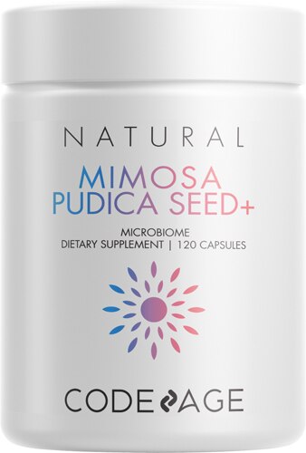 Codeage Mimosa Pudica Seed - Herbal Intestinal Parasite Cleanse Microbiome -- 120 Capsules