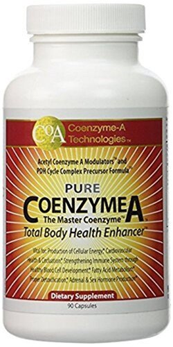 Coenzyme-A Technologies Pure CoenzymeA™ Total Body Health Enhancer Dietary Supplement -- 90 Capsules