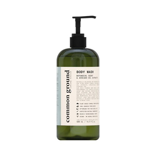 Common Ground Natural Body Wash With Avocado