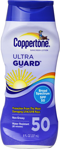 Coppertone Ultra Guard™ Sunscreen Lotion SPF 50 -- 8 fl oz